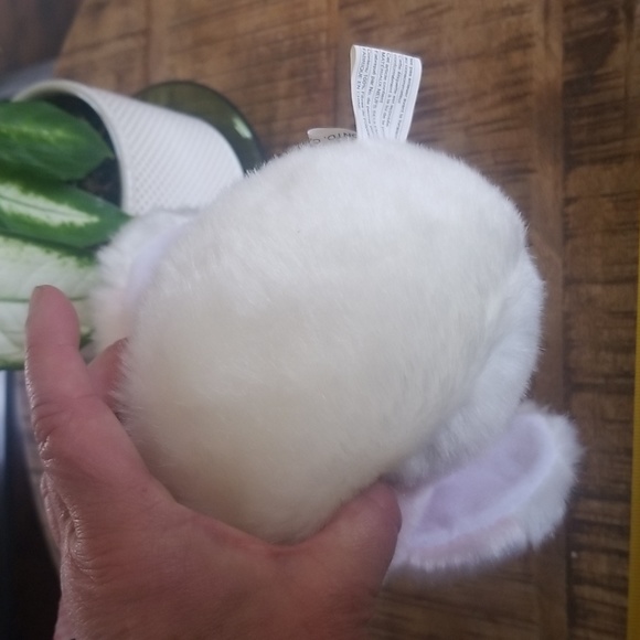 Pink Baby Chick with Gingham Ribbon Bow with Squeaky Sound - Picture 5 of 9